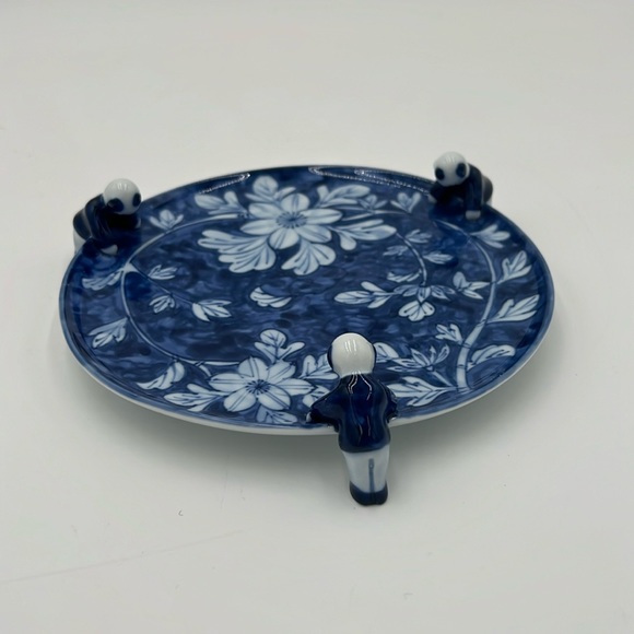 Cobalt Blue Decorative Dish - Picture 1 of 5